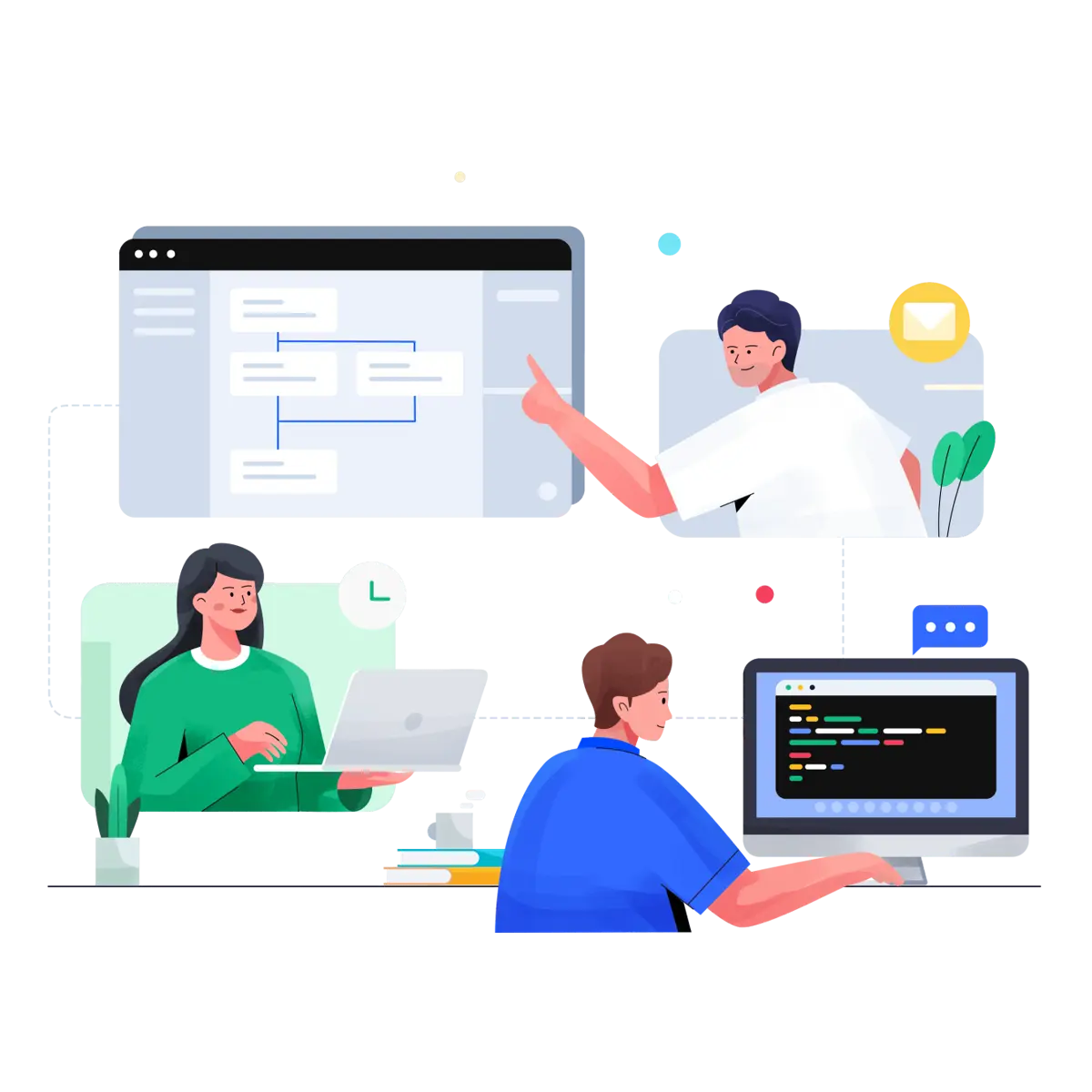 Bespoke email illustration